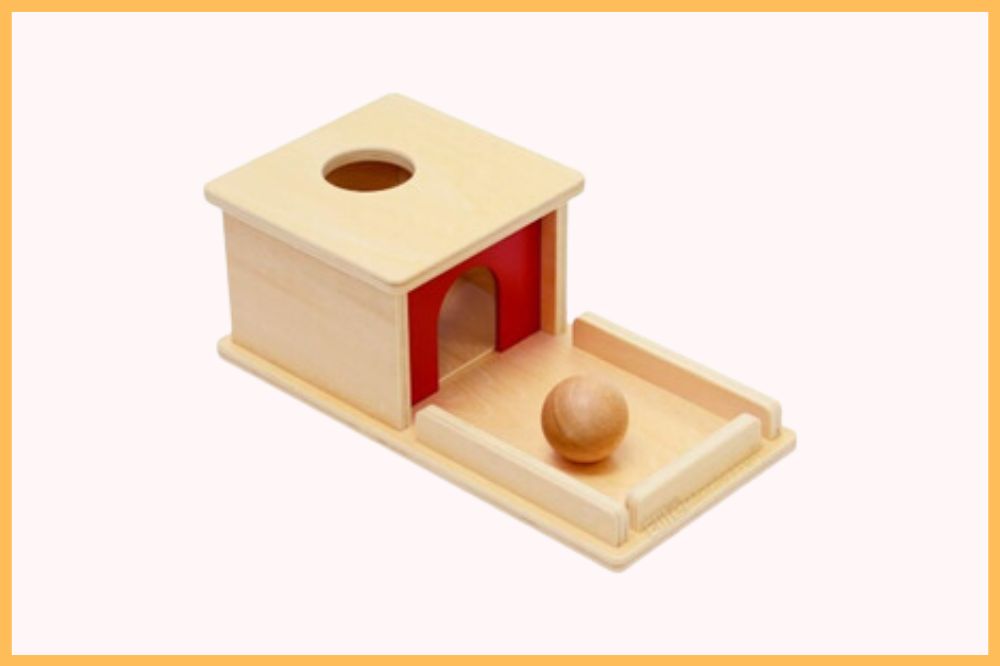 Montessori Object Permanence Box