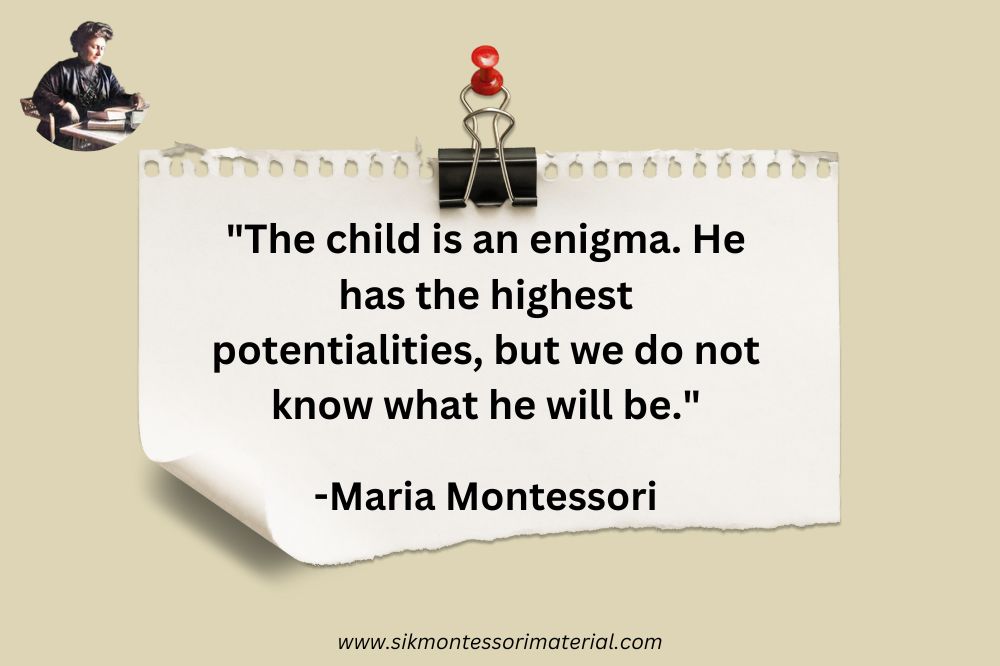 Inspirational Maria Montessori Quotes