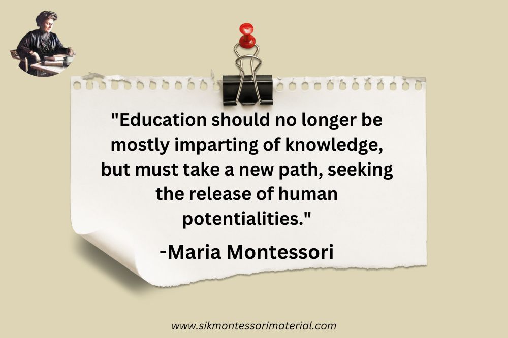 Montessori Quotes to Inspire