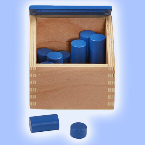 Blue Knobless cylinders