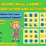 Geometrical Cabinet Activities for Montessori Class